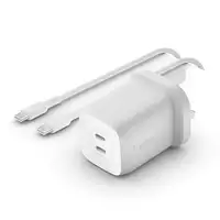 Belkin WCH013vf2MWH-B6 Portátil, Smartphone Blanco Corriente alterna Carga rápida