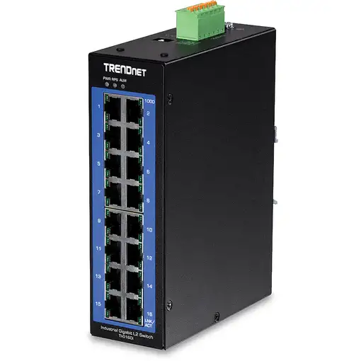 Trendnet TI-G160i Gestionado L2 Gigabit Ethernet (10/100/1000) Negro Trendnet TI-G160i Gestionado L2 Gigabit Ethernet (10/100/1000) Negro