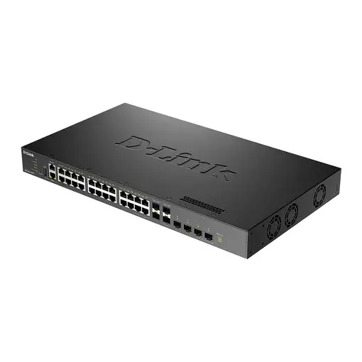 D-Link DXS-3410-32XY switch Gestionado L3 Fast Ethernet (10/100) Negro