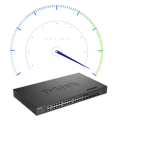 D-Link DXS-3410-32XY switch Gestionado L3 Fast Ethernet (10/100) Negro