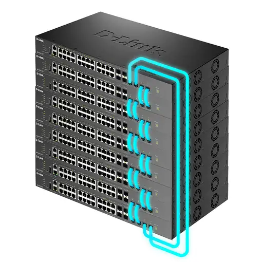 D-Link DXS-3410-32XY switch Gestionado L3 Fast Ethernet (10/100) Negro