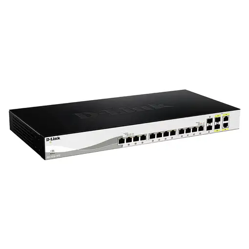 D-Link DXS-1210-16TC switch Gestionado L2 10G Ethernet (100/1000/10000) Negro D-Link DXS-1210-16TC switch Gestionado L2 10G Ethernet (100/1000/10000) Negro