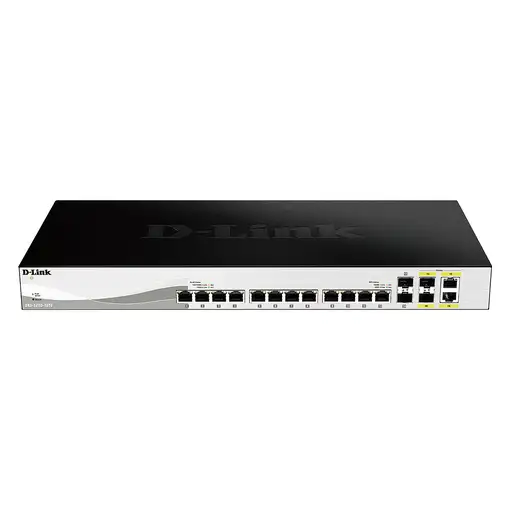D-Link DXS-1210-16TC switch Gestionado L2 10G Ethernet (100/1000/10000) Negro