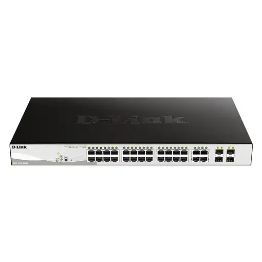D-Link DGS-1210-28P switch Gestionado L2 Gigabit Ethernet (10/100/1000) Energía so