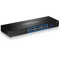 Trendnet TEG-30262 v1.0R Gigabit Ethernet (10/100/1000) 1U Negro