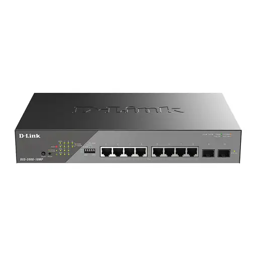 D-Link DSS-200G-10MP/E switch Gestionado L2 Gigabit Ethernet (10/100/1000) Energía