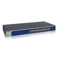 NETGEAR XS724EM Gestionado L2 10G Ethernet (100/1000/10000) 1U Azul, Gris