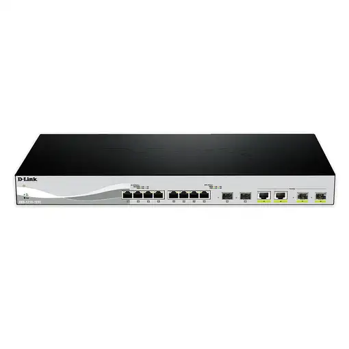 D-Link DXS-1210-12SC/E switch Gestionado L2 10G Ethernet (100/1000/10000) 1U Negro