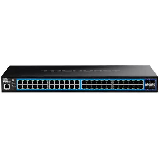 Trendnet TEG-3524S switch Gestionado Gigabit Ethernet (10/100/1000) Negro