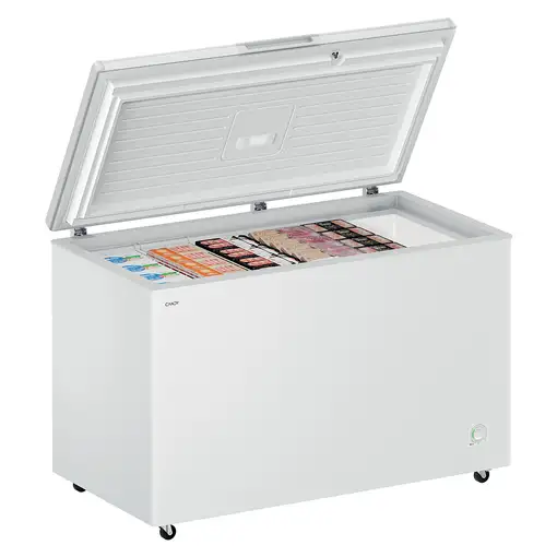 Candy CNCHQ4S420EW Arcón congelador Independiente 418 L E Blanco