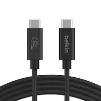 Belkin INZ004BT2MBK cable USB USB4 Gen 2x2 2 m USB C Negro