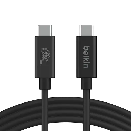 Belkin INZ004BT2MBK cable USB USB4 Gen 2x2 2 m USB C Negro