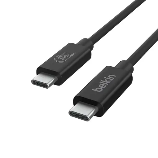 Belkin INZ004BT2MBK cable USB USB4 Gen 2x2 2 m USB C Negro