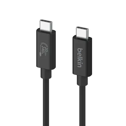 Belkin INZ004BT2MBK cable USB USB4 Gen 2x2 2 m USB C Negro