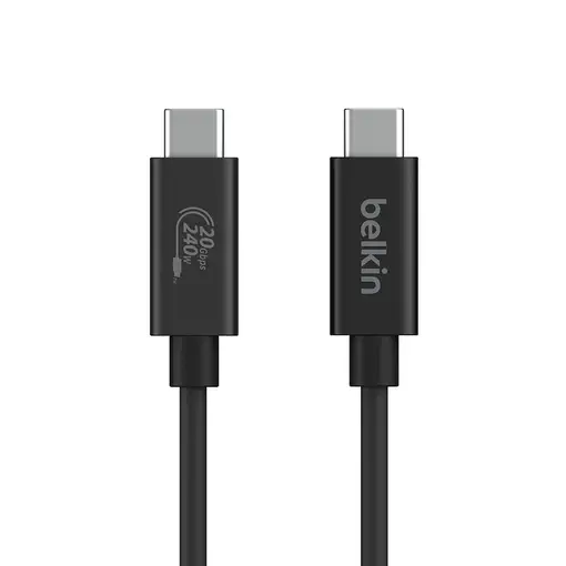 Belkin INZ004BT2MBK cable USB USB4 Gen 2x2 2 m USB C Negro