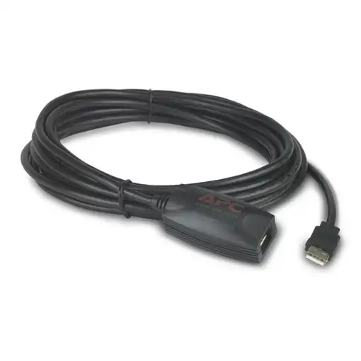 APC NetBotz USB Latching Repeater Cable, LSZH - 5m cable USB 5,00 m USB A Negro
