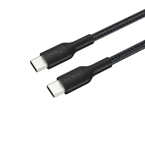 Belkin ENA008HQ2MBK cable USB USB 2.0 2 m USB C Negro