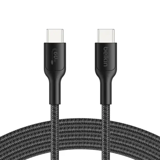 Belkin ENA008HQ2MBK cable USB USB 2.0 2 m USB C Negro