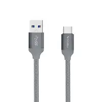 nevox 1480 cable USB USB 3.2 Gen 2 (3.1 Gen 2) 2 m USB A USB C Gris