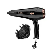 Secador de pelo negro D373E BABYLISS Secador de pelo negro D373E BABYLISS