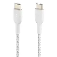 Belkin CAB004BT1MWH2PK cable USB USB 2.0 1 m USB C Blanco