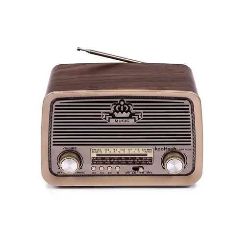 Kooltech CPR INDIE radio Portátil Madera