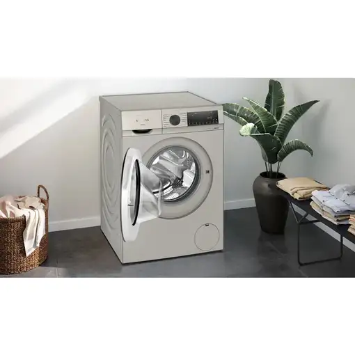 Lavadora carga frontal 10 kg 1351 RPM Acero inoxidable WG54G2ZPES SIEMENS