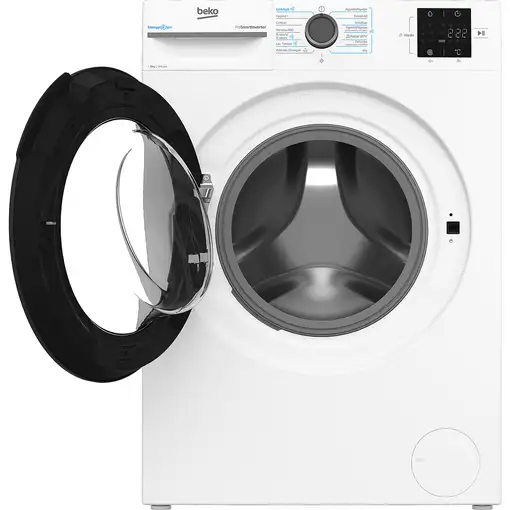Lavadora carga frontal 8 kg 1151 RPM Blanco VBM3WFT38213WA BEKO
