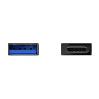AISENS Mini Adaptador Aluminio USB 3.2 Gen1 3A, Tipo USB-C/M-A/H, Gris