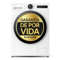 Lavadora carga frontal 9 kg 1350 RPM Blanco F4X7009TWS LG