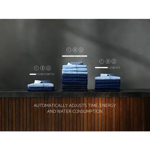 Lavadora carga frontal 8 kg 1351 RPM Blanco 914 580 412 AEG