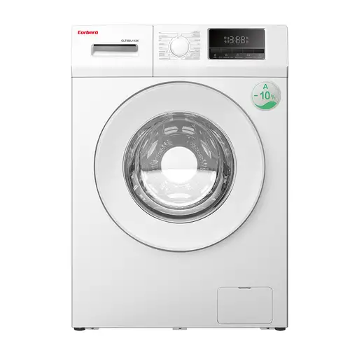 Lavadora carga frontal 8 kg 1400 RPM Blanco CLT8BL1424 CORBERO Lavadora carga frontal 8 kg 1400 RPM Blanco CLT8BL1424 CORBERO