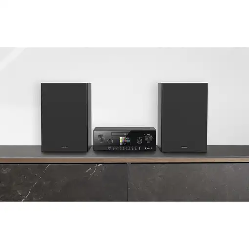 Grundig CMS 5000 BT Microcadena de música para uso doméstico 100 W Negro