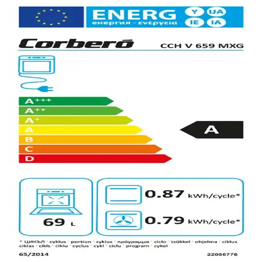 Horno Negro CCHV659MXG CORBERO