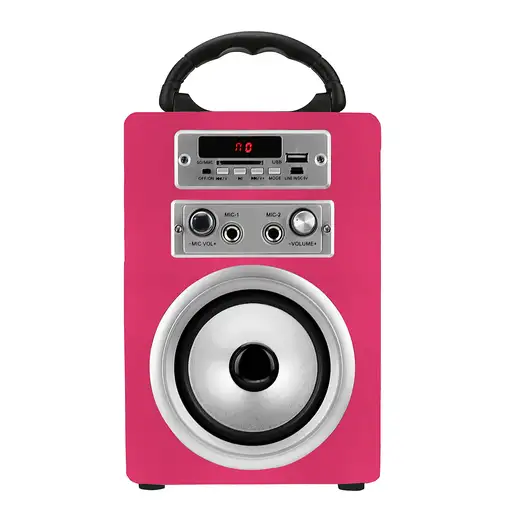 Infiniton K8 Altavoz portátil estéreo Rosa 5 W