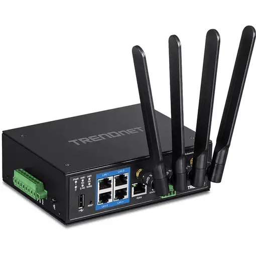 Trendnet TI-W100 router inalámbrico Gigabit Ethernet Doble banda (2,4 GHz / 5 GHz)