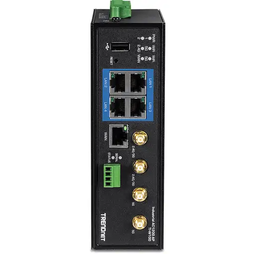 Trendnet TI-W100 router inalámbrico Gigabit Ethernet Doble banda (2,4 GHz / 5 GHz)