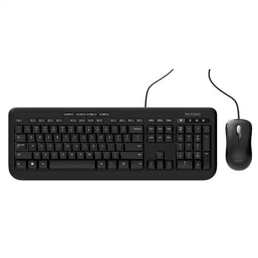 Incase Designed by Microsoft Wired Desktop 600 teclado Ratón incluido Universal US
