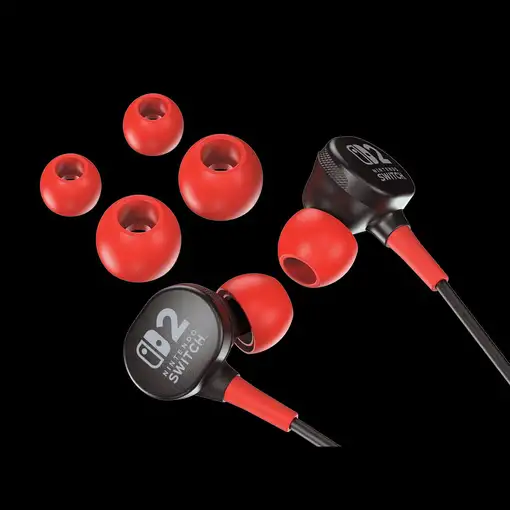 PowerA Wired Earbuds for Nintendo Switch 2 Auriculares Alámbrico Dentro de oído