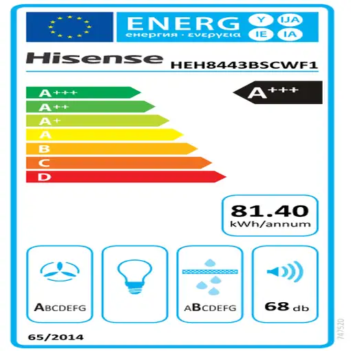 Placa de inducción 747520 HISENSE