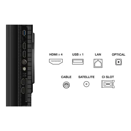 Televisor QLED 75" 4K Ultra HD Metálico Smart 75P89K TCL