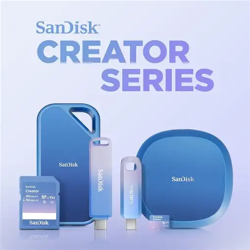 SanDisk Creator 256 GB SDXC UHS-II Clase 10