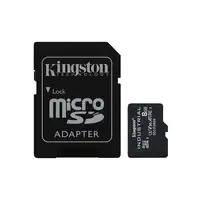 Kingston Technology Tarjeta 8GB microSDHC Industrial C10 A1 pSLC + adaptador SD