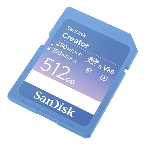 SanDisk Creator 512 GB SDXC UHS-II Clase 10