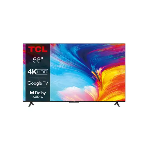Televisor LED 58" 4K Ultra HD Antracita Smart 58P635 TCL