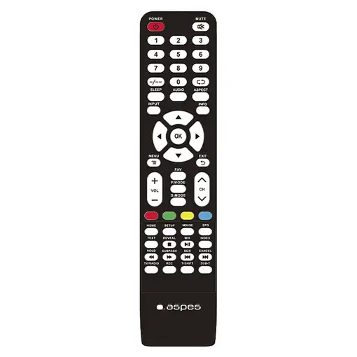 Televisor LED 60" 4K Ultra HD Negro Smart ATV60UHD ASPES