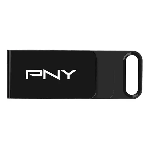 PNY Elite unidad flash USB 64 GB USB Tipo C 3.2 Gen 1 (3.1 Gen 1) Negro