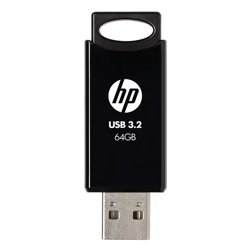 HP 712w unidad flash USB 64 GB USB tipo A 3.2 Gen 1 (3.1 Gen 1) Negro