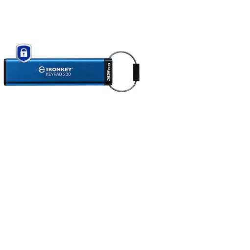 Kingston Technology IronKey Keypad 200 de 32 GB, FIPS 140-3