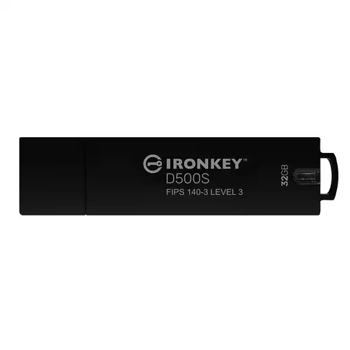 Kingston Technology IronKey 32GB D500S FIPS 140-3 Lvl 3 AES-256 Kingston Technology IronKey 32GB D500S FIPS 140-3 Lvl 3 AES-256